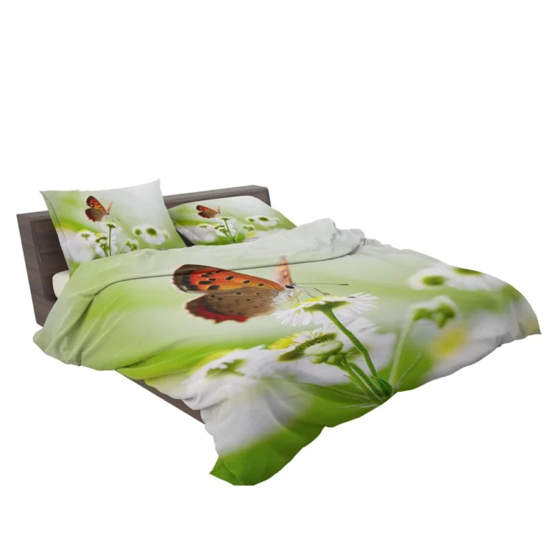 Butterfly Delicate Elegance Floral Intrigue Bedding Set 2