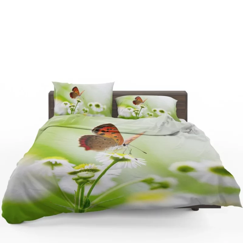 Butterfly Delicate Elegance Floral Intrigue Bedding Set