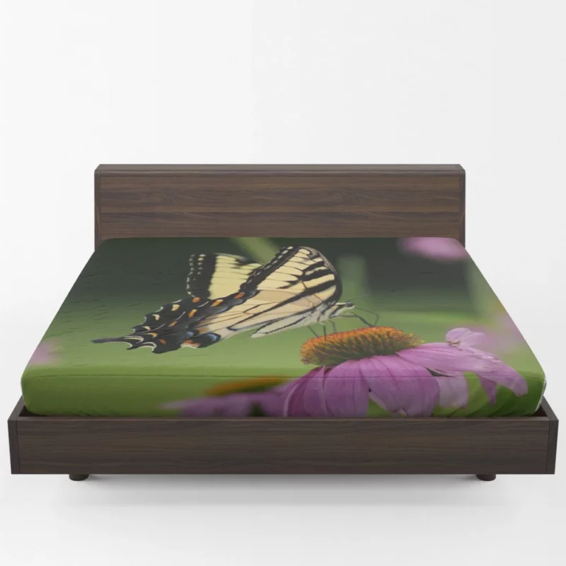 Butterfly Elegance Ethereal Beauty Fitted Sheet