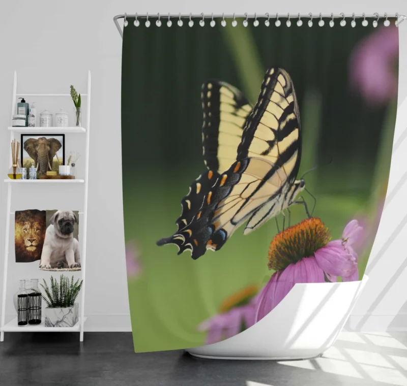 Butterfly Elegance Ethereal Beauty Shower Curtain