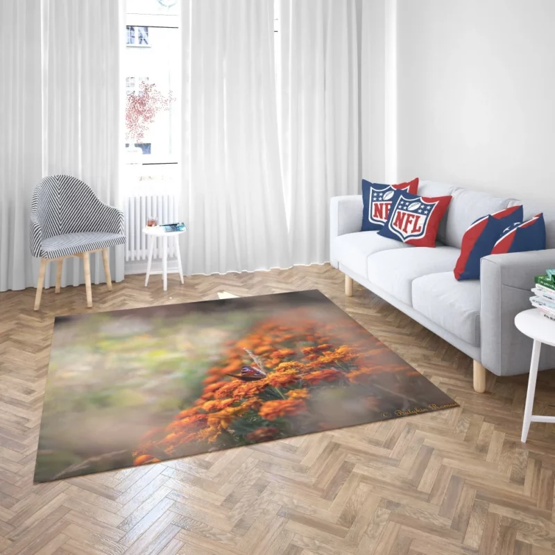 Butterfly Elegance Nature Marvel Rug 2