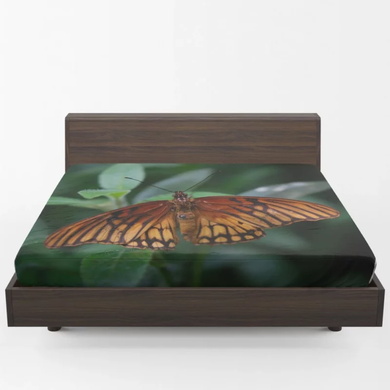 Butterfly Enigmatic Beauty Nature Intrigue Fitted Sheet