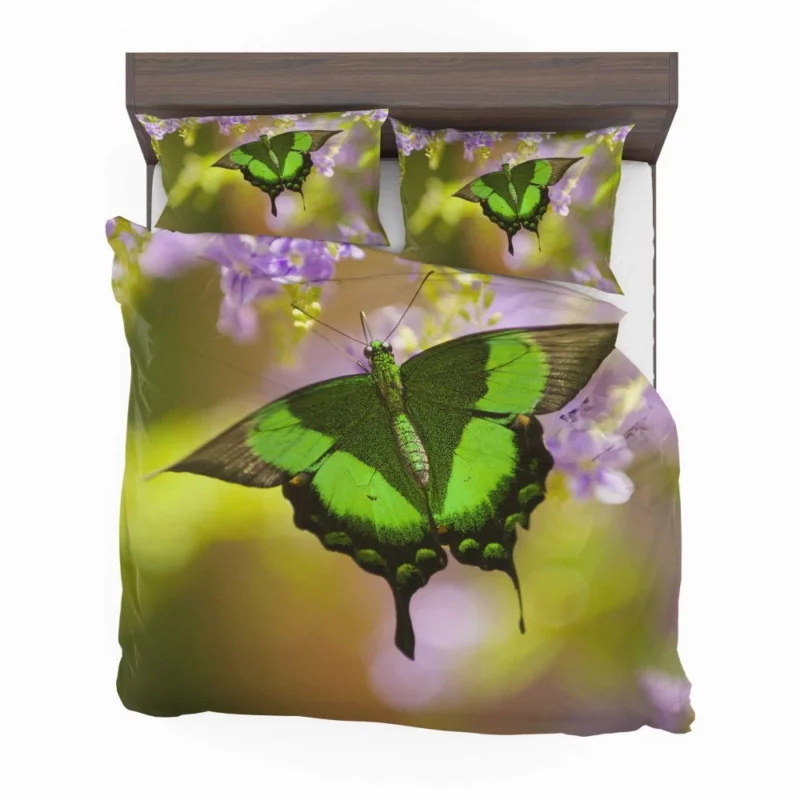 Butterfly Floral Dance Nature Beauty Bedding Set 1