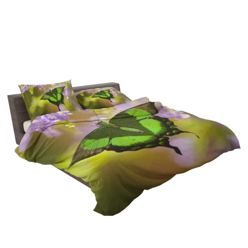 Butterfly Floral Dance Nature Beauty Bedding Set 2