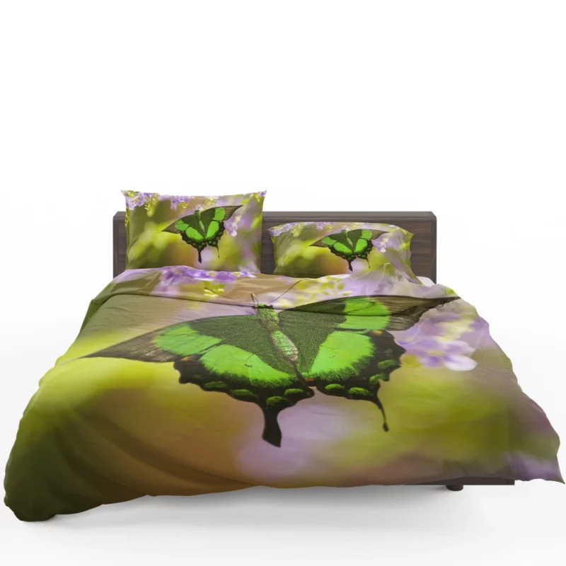 Butterfly Floral Dance Nature Beauty Bedding Set