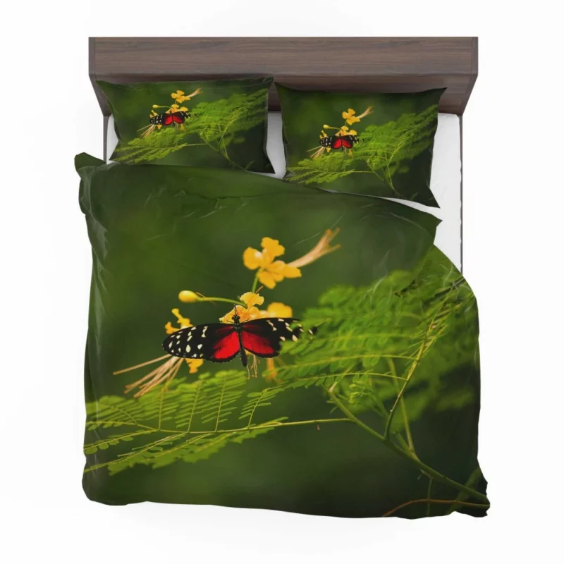 Butterfly Gentle Flight Nature Whimsy Bedding Set 1