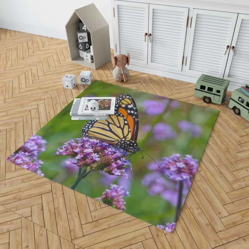 Butterfly Grace Nature Dance Rug 1