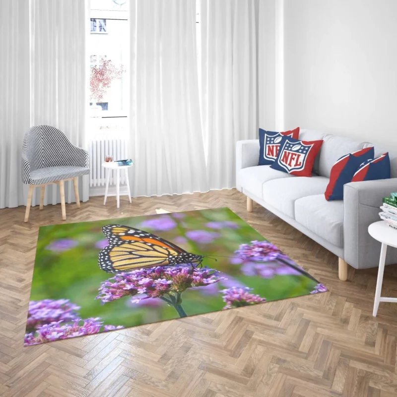 Butterfly Grace Nature Dance Rug 2