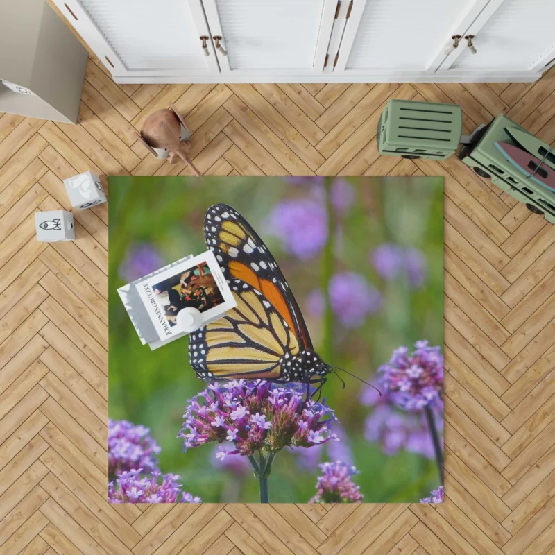 Butterfly Grace Nature Dance Rug