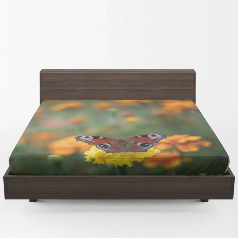 Butterfly Intricate Beauty Delicate Wings Fitted Sheet