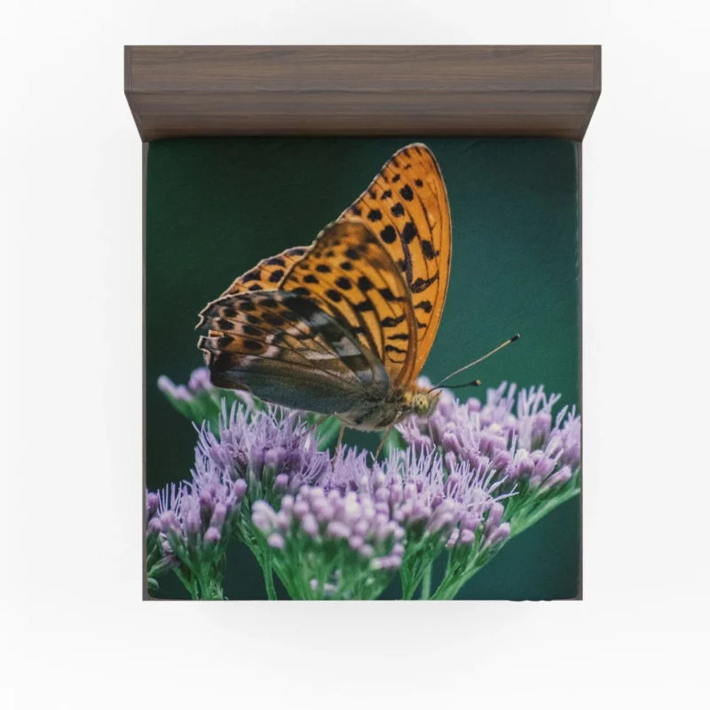 Butterfly and Blooms Fitted Sheet 1