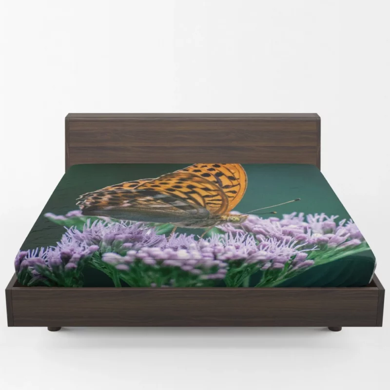 Butterfly and Blooms Fitted Sheet