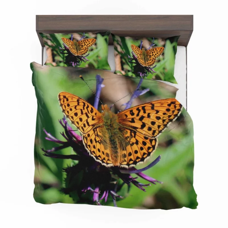 Butterfly on Blossom Delicate Elegance Bedding Set 1