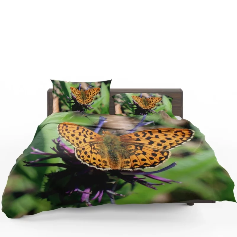 Butterfly on Blossom Delicate Elegance Bedding Set