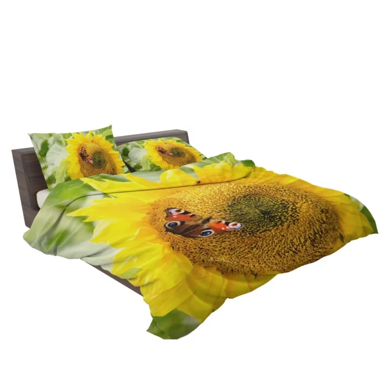 Butterfly on Sunflower Nature Delight Bedding Set 2