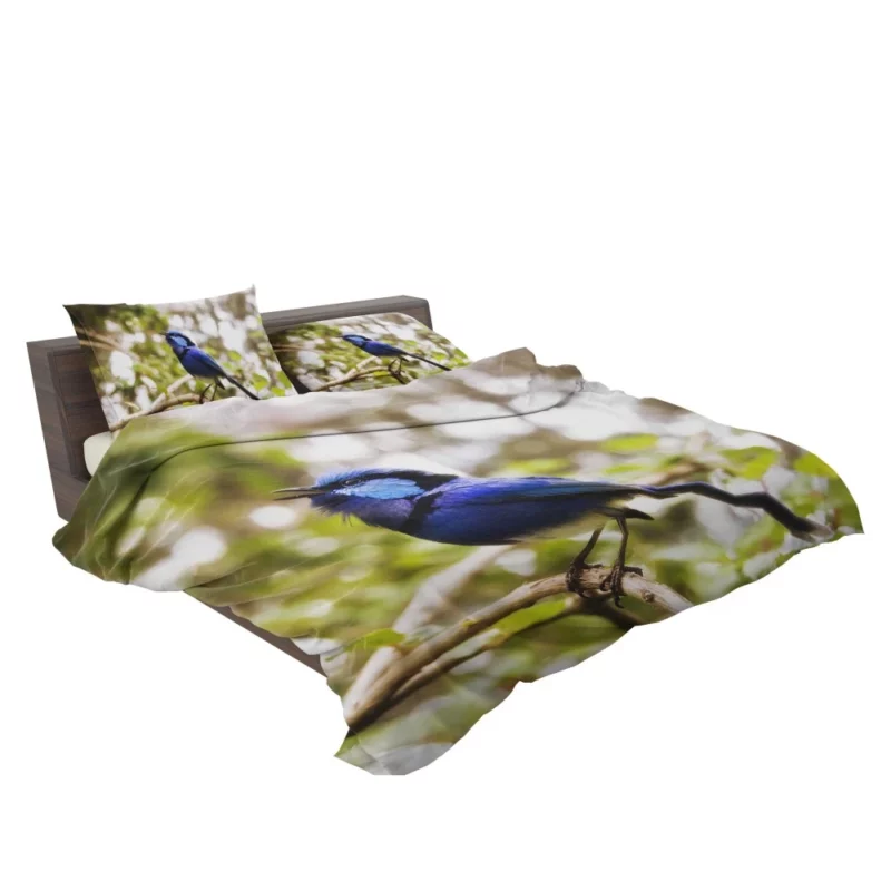 Cafe Poet Bird Enigmatic Aura Winged Inspiration Bedding Set 2