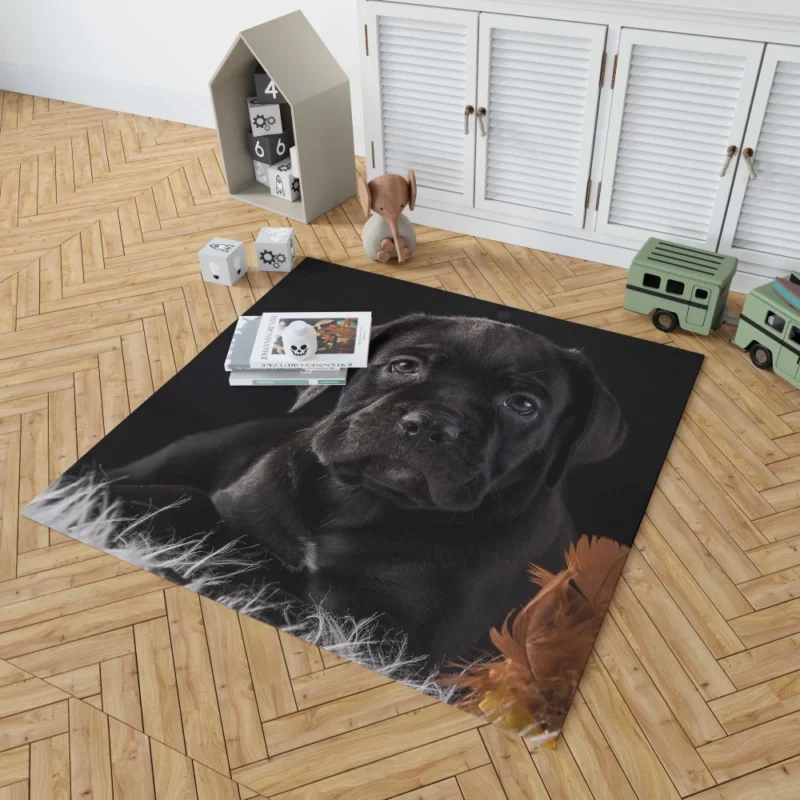 Cane Corso Baby Wonder Furry Innocence Rug 1