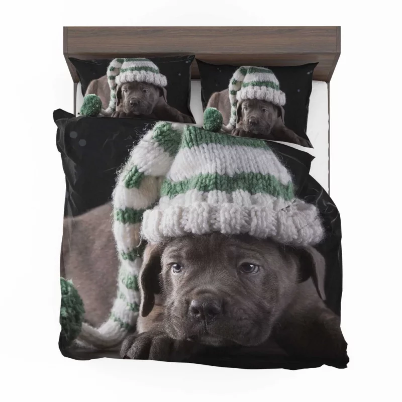 Cane Corso Puppy Charm Furry Innocence Bedding Set 1