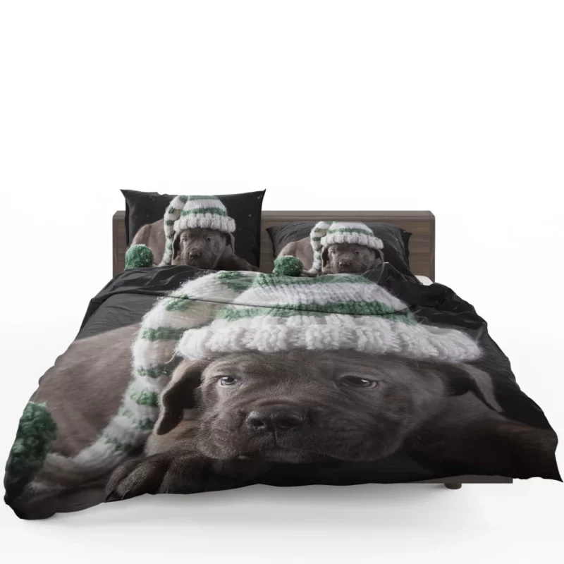 Cane Corso Puppy Charm Furry Innocence Bedding Set