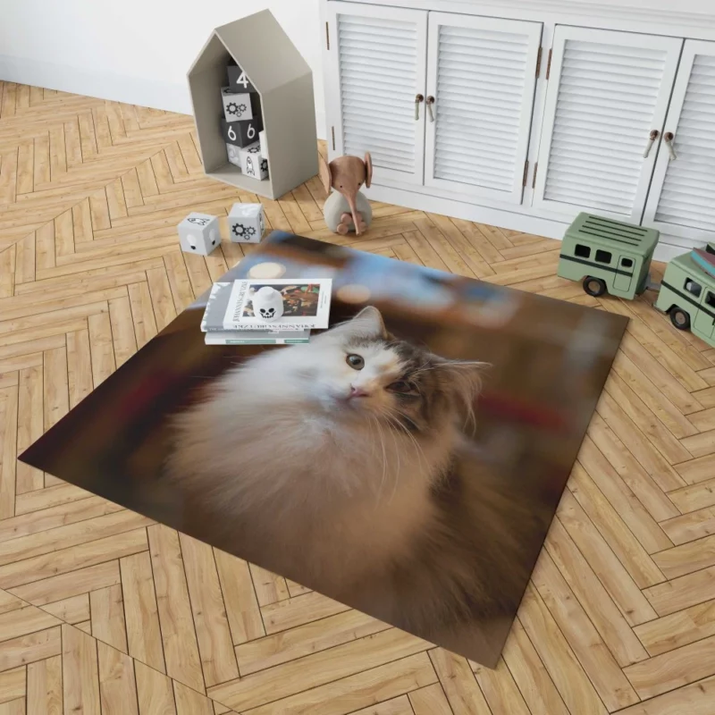 Cat Depth of Field Elegance Rug 1