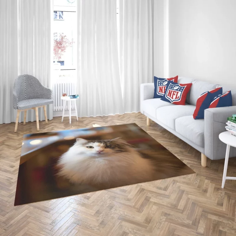 Cat Depth of Field Elegance Rug 2