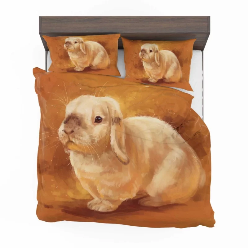 Cat & Dog Duo Unlikely Companionship Bedding Set 1