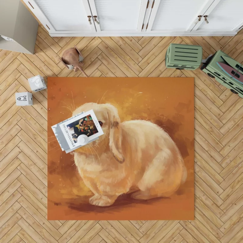 Cat & Dog Duo Unlikely Companionship Rug