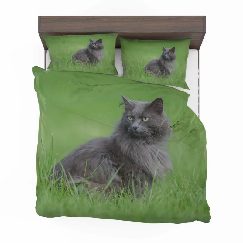 Cat Graceful Stance Feline Majesty Bedding Set 1