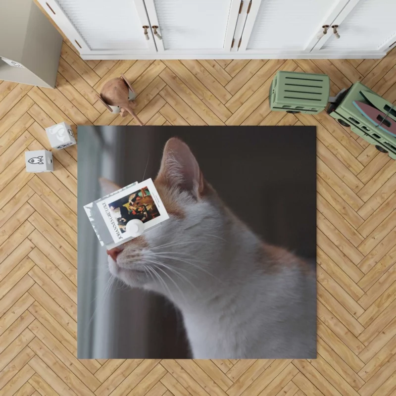 Cat Inquisitive Stance Rug