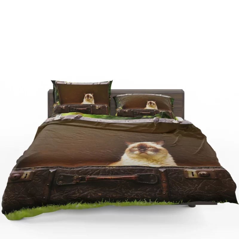 Cat Veil of Intrigue Mysterious Charm Bedding Set