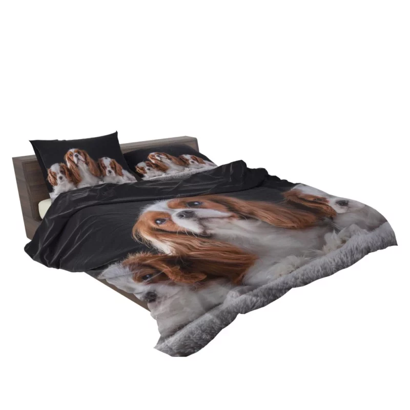 Cavalier King Charles Spaniel Puppies Delight Bedding Set 2