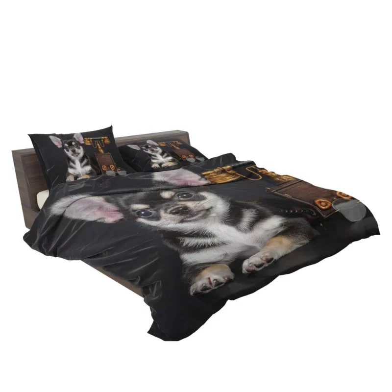 Chihuahua Quirky Charm Petite Playmate Bedding Set 2