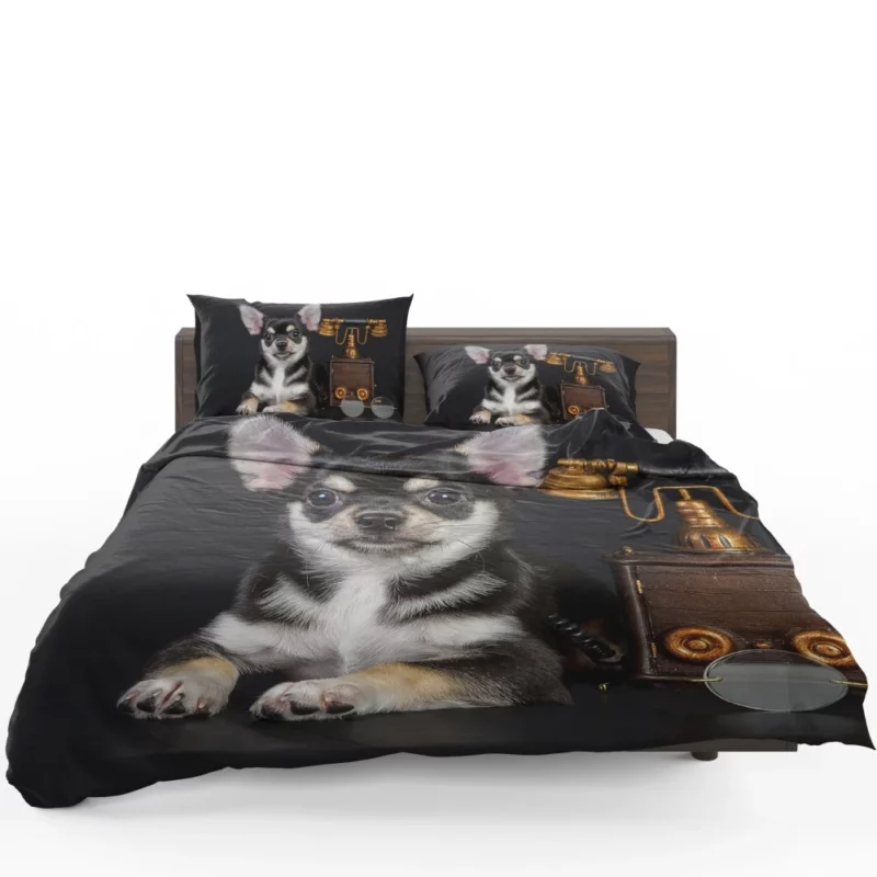 Chihuahua Quirky Charm Petite Playmate Bedding Set