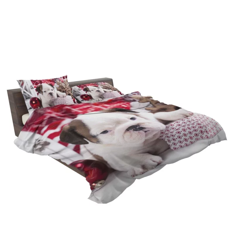 Christmas Ornaments & Puppy Delight Bedding Set 2