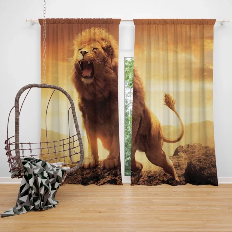 Chronicles of Narnia Aslan Majesty Curtain