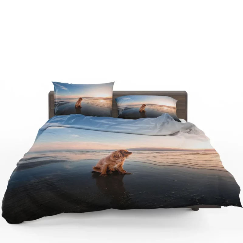 Cocker Spaniel Beach Play Furry Adventure Bedding Set