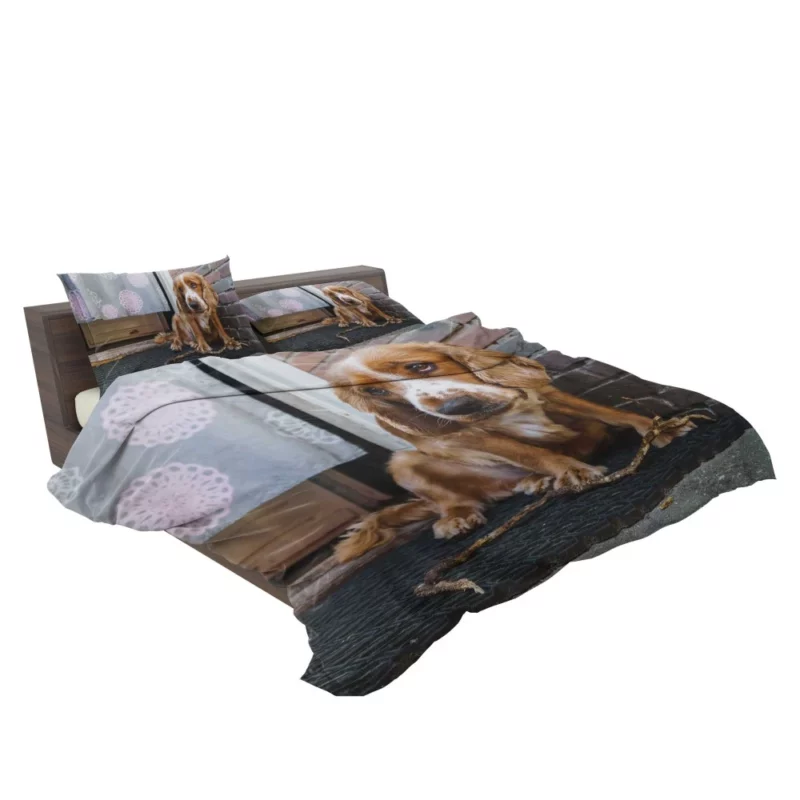 Cocker Spaniel Captivating Muzzle Canine Charm Bedding Set 2