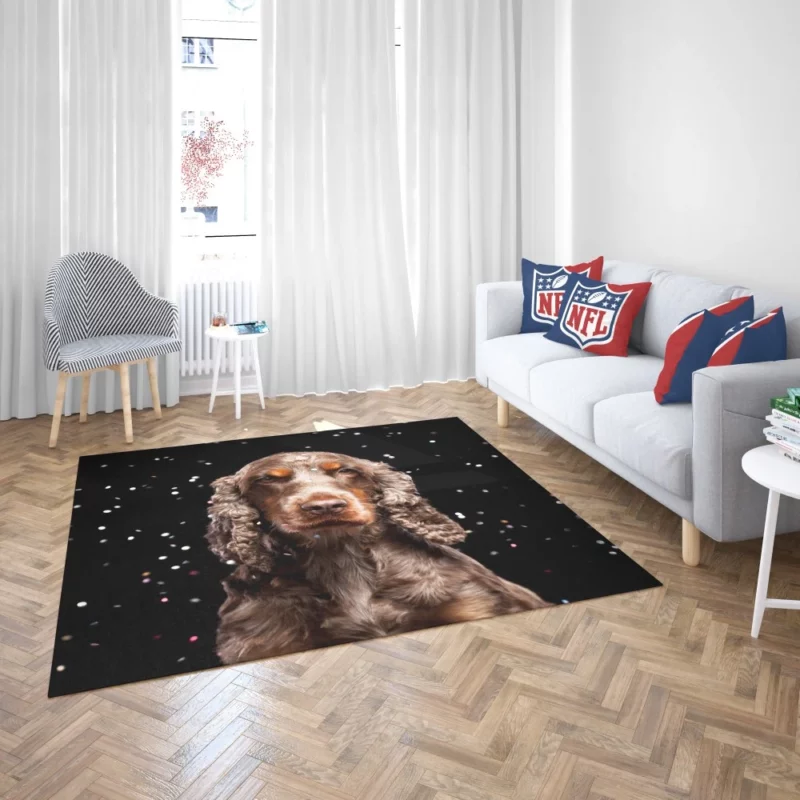 Cocker Spaniel Charm Canine Elegance Rug 2