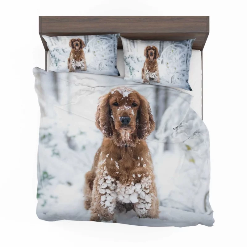 Cocker Spaniel Snowball Play Bedding Set 1