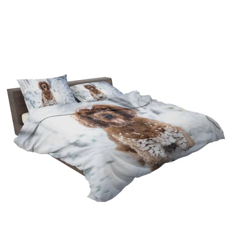 Cocker Spaniel Snowball Play Bedding Set 2