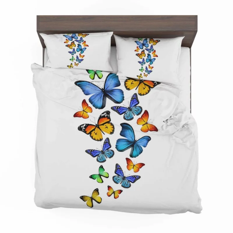 Colorful Butterfly Ethereal Beauty Bedding Set 1