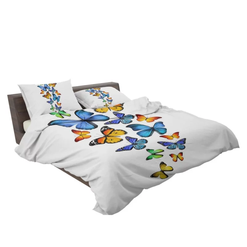 Colorful Butterfly Ethereal Beauty Bedding Set 2