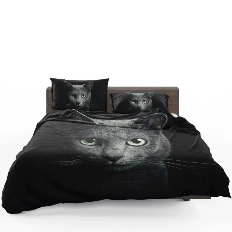 Curious Cat Playful Whiskers and Head Bedding Set