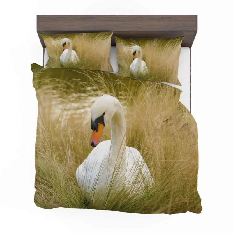 Cute Swan Bedding Set 1