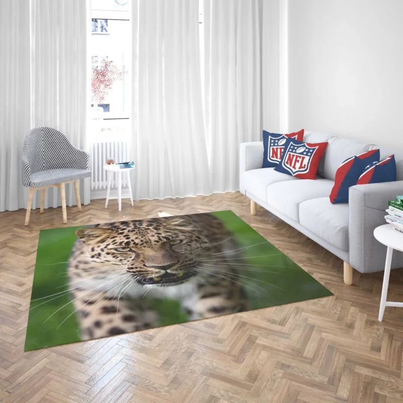 Dangerous Leopard Power Rug 2