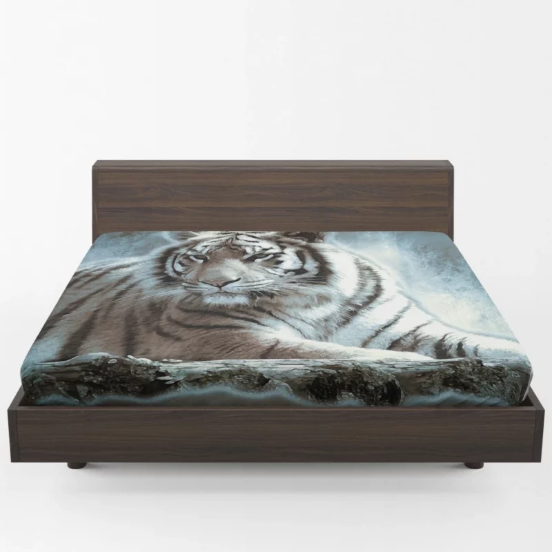 Dark Horse and Crow Midnight Guardians Fitted Sheet