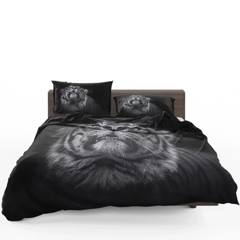 Dark Majesty Tiger Nighttime Vigil Bedding Set