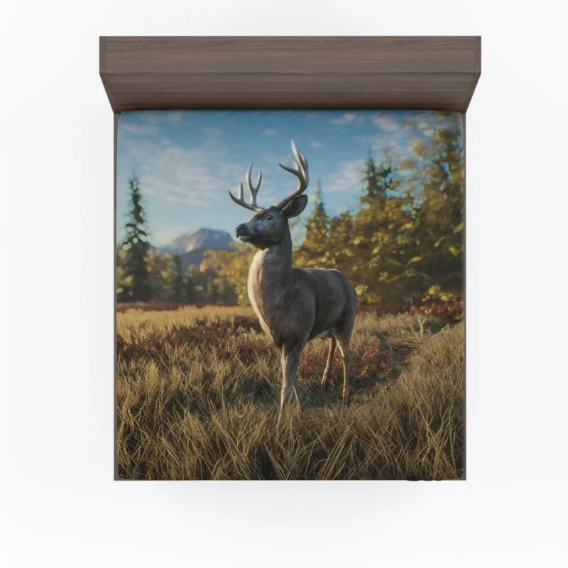 David the Deer Curious Nature Fitted Sheet 1