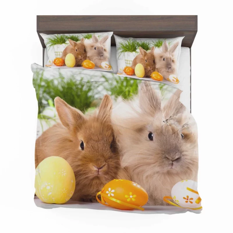 Delightful Play Rabbit Energetic Bounce Bedding Set 1