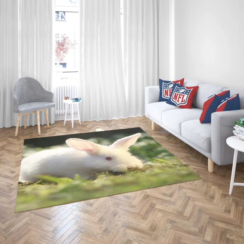 Delightful Play Rabbit Energy Unleashed Rug 2